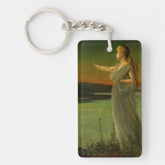 Ariadne bij Naxos John Atkinson Grimshaw Sleutelhanger (Voorkant)
