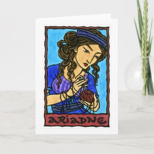 Ariadne Greeting Card Kaart (Voorkant)