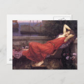 Ariadne (John William Waterhouse) Briefkaart (Voorkant / Achterkant)
