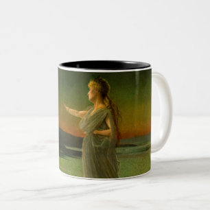 Ariadne op Naxos John Atkinson Grimshaw Tweekleurige Koffiemok