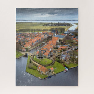 Arial foto Friesland Nederland Legpuzzel