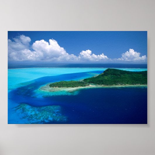 Arial Uitzicht Poster (Voorkant)