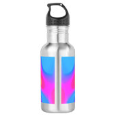 ARIANA ~  pasteelkleuren Waterfles (Achterkant)