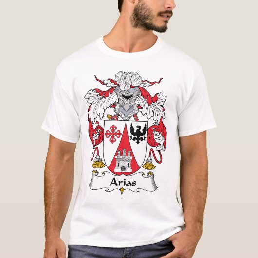 Arias Family Crest T-shirt (Voorkant)