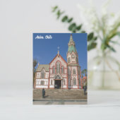 Arica, Chile, Cathedral Briefkaart (Staand voorkant)