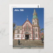 Arica, Chile, Cathedral Briefkaart (Voorkant / Achterkant)
