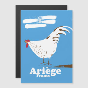 Ariège Frankrijk reisposter.