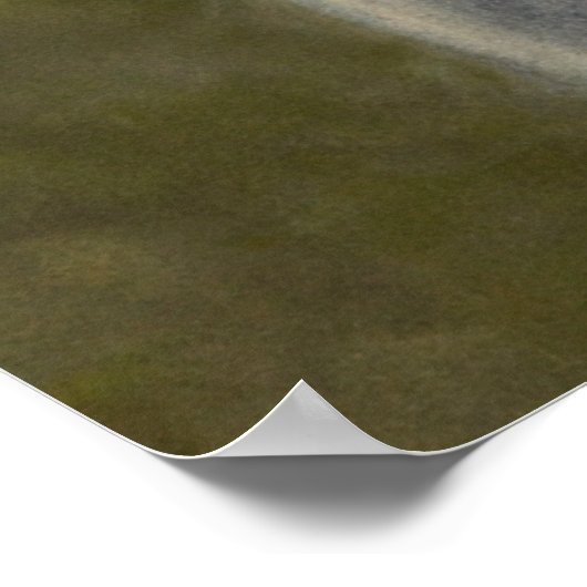 Ariege Pointer - Dog Portrait Poster (Hoek)