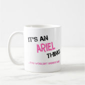 Ariel ding dat je niet zou begrijpen koffiemok (Links)