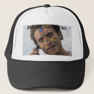 Ariel font face au casquette de peinture