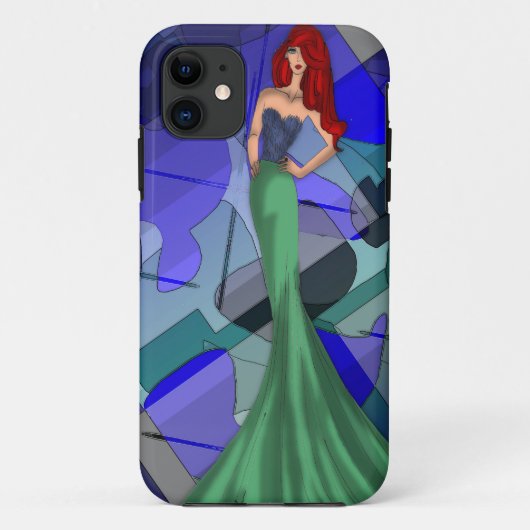 Ariel, la sirenita. Case-Mate iPhone case (Achterkant)