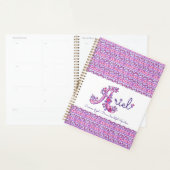 Ariel meisjes Een naam en betekent paarse roze Planner (Display)