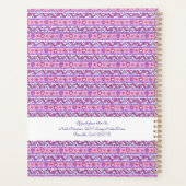 Ariel meisjes Een naam en betekent paarse roze Planner (Achterkant)