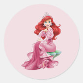 Ariel Ronde Sticker (Voorkant)