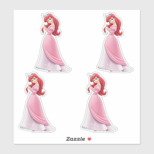 Ariel Sticker (Feuille)