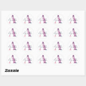 Arielle Nom Sticker Personnalisé Filles Étiquette (Feuille)