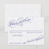 Arielle par Forever Mariage ・ RSVP (Devant / Derrière)