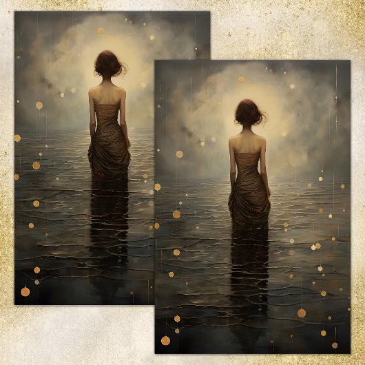 ARIEL'S TERUGKEER NAAR HET ZEE ONTKOPPELDE WEEFSEL TISSUEPAPIER