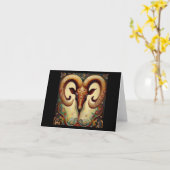 Aries (1) kaart (Gele Bloem)