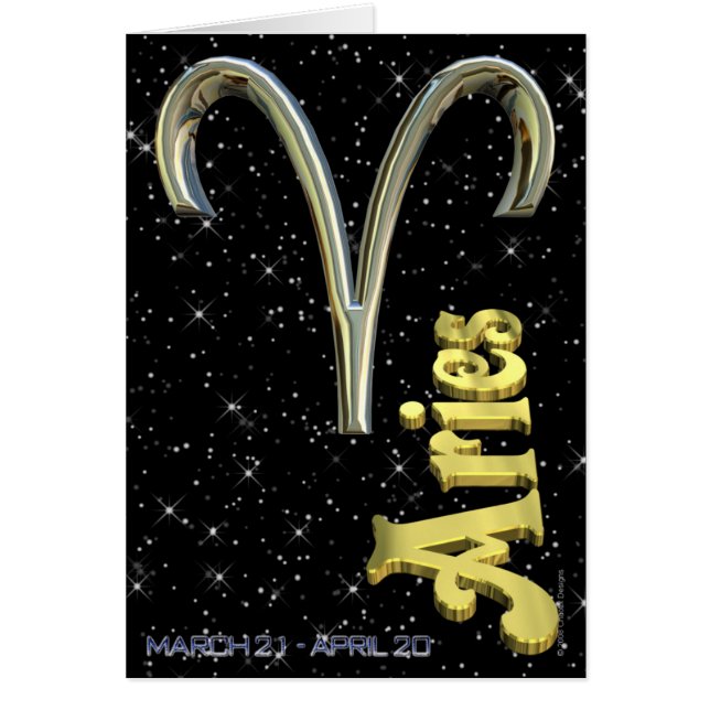 Aries - 21 maart t/m 20 april (Voorkant)