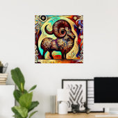 Aries (9) poster (Thuiskantoor)