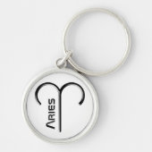 ARIES, abstract ontwerp van het sterrenbeeld, Sleutelhanger (Voorkant)