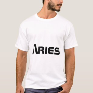 ARIES, abstract ontwerp van het sterrenbeeld, T-shirt