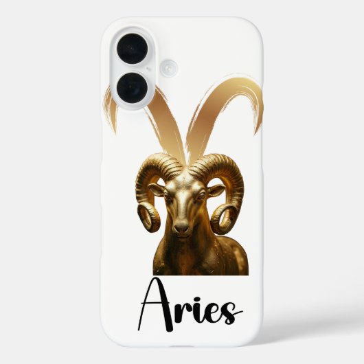 Aries Apple iPhone hoesje (Achterkant)