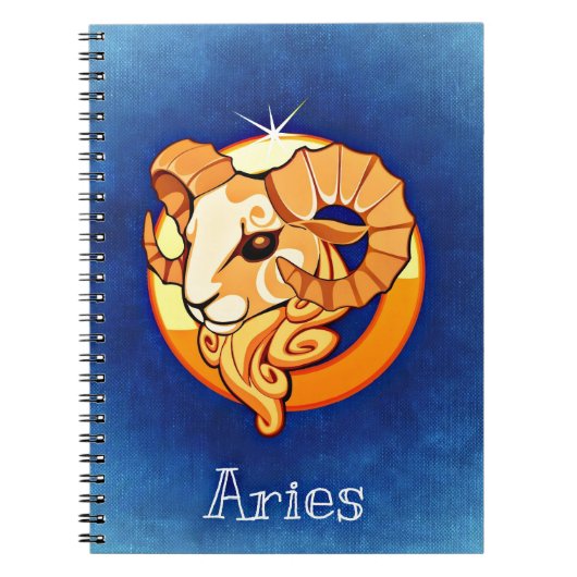 Aries, Ariete Notitieboek (Voorkant)