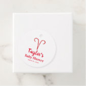 ARIES Astrology Zodiac March April Baby shower Bedankjes Labels (In situ)