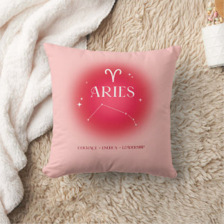 Aries aura kussen