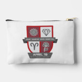 Aries Birthday Crest™ for April 1-19 Etui (Achterkant)