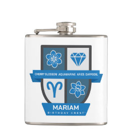 Aries Birthday Crest™ for March 21-31 Heupfles