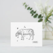 Aries Briefkaart (Staand voorkant)