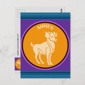 Aries Briefkaart (Voorkant / Achterkant)