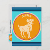 Aries Briefkaart (Voorkant / Achterkant)