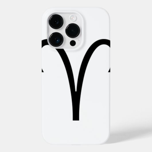 Aries Case-Mate iPhone Case (Achterkant)