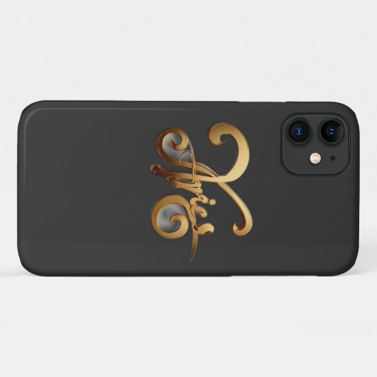 Aries Case-Mate iPhone Case (Achterkant (horizontaal))