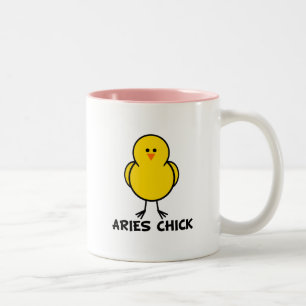 Aries Chick Tweekleurige Koffiemok