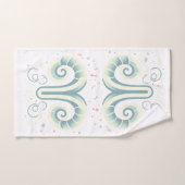 ARIES, Conception abstraite du signe zodiaque, (Serviette à main)