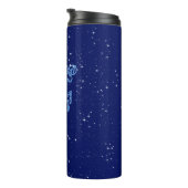 Aries Constellation and Zodiac Sign with Stars Thermosbeker (Geroteerd rechts)
