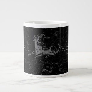 Aries Constellation Hevelius op Black Extra Grote Mok