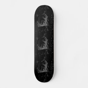 Aries Constellation Hevelius  op Black Skateboard