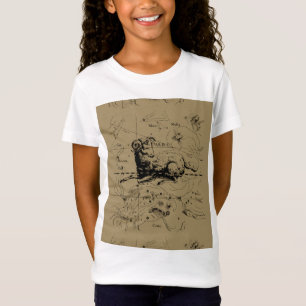 Aries Constellation Map Hevelius circa 1690 T-shirt
