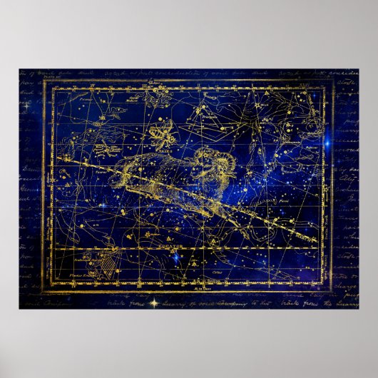 aries constellation poster (Voorkant)