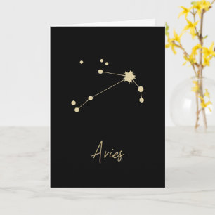 Aries Constellation Zodiac Kaart