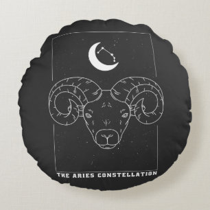 ARIES CONSTELLLATION ZODIAC SIGN ROND KUSSEN