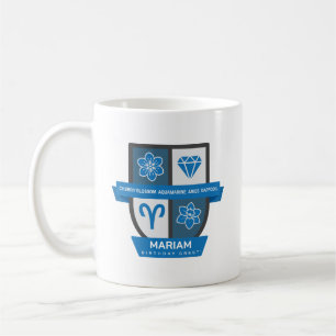 Aries Crest d'anniversaire™ pour mug du 21 au 31 m