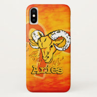 Aries De brandmelder van de ringzegen iphone