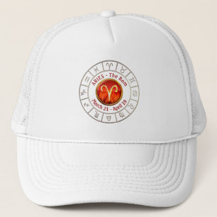 Aries De ringzegenteken Trucker Pet